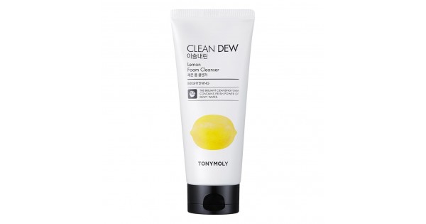 Пенка tony moly clean dew lemon с каким тонером